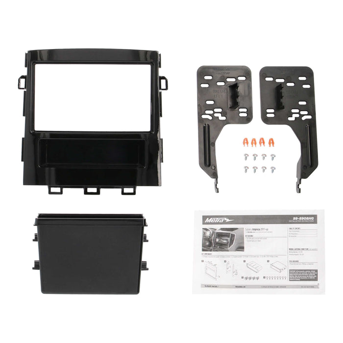 Metra 99-8908HG 1 or 2 DIN Dash Kit for Select Subaru Impreza 2017-Up