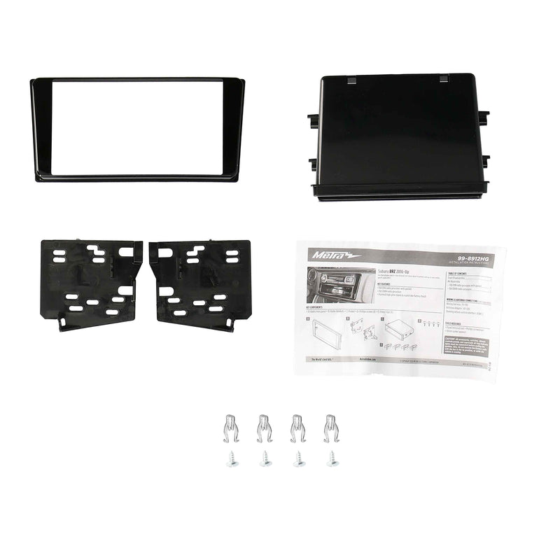 Metra 95-8912HG Double DIN Car Stereo Dash Kit for 2016-2022 Subaru BRZ Vehicles