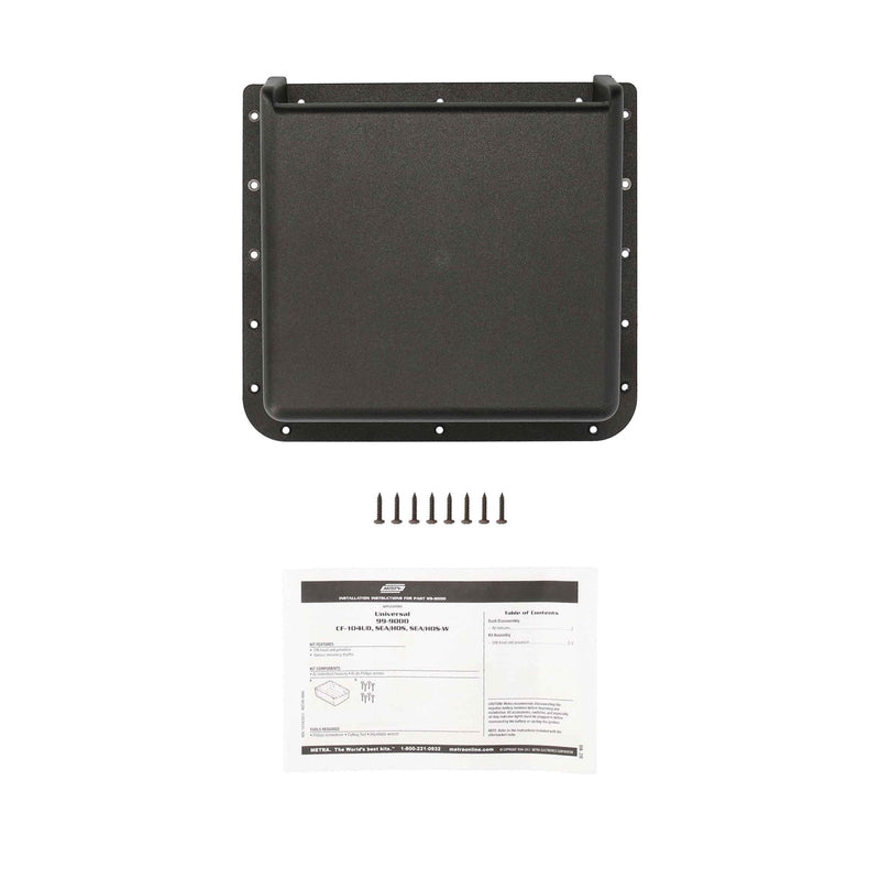 Metra 99-9000 Universal Underdash CD Housing DIN Radio Receiver Enclosure Kit