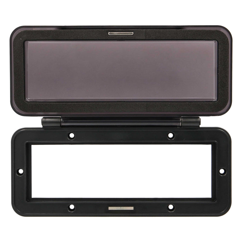 Metra 99-9003B Black Weatherproof Marine Cover for Single DIN Radios
