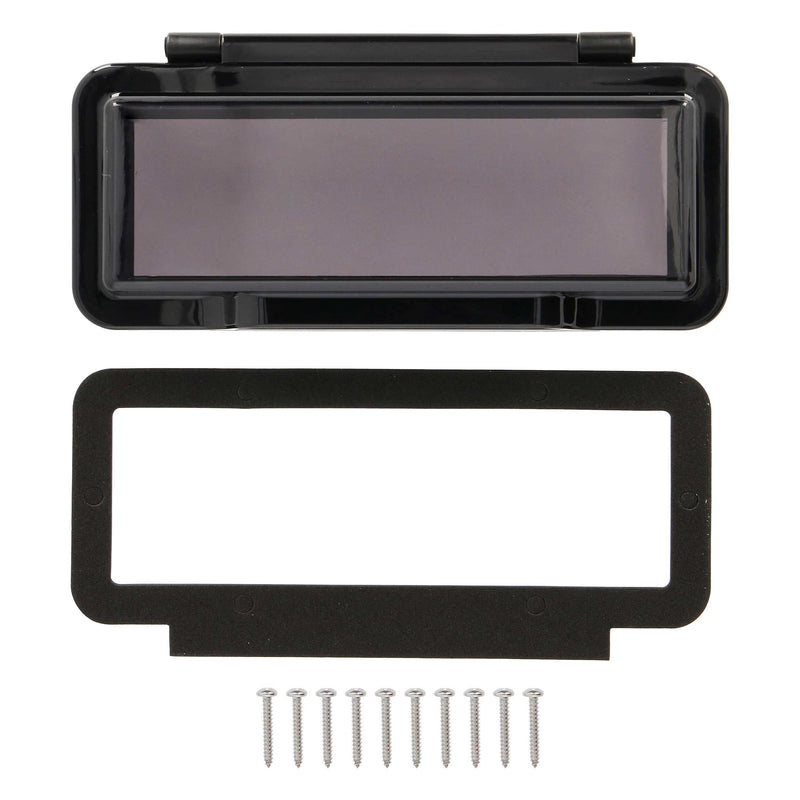 Metra 99-9003B Black Weatherproof Marine Cover for Single DIN Radios