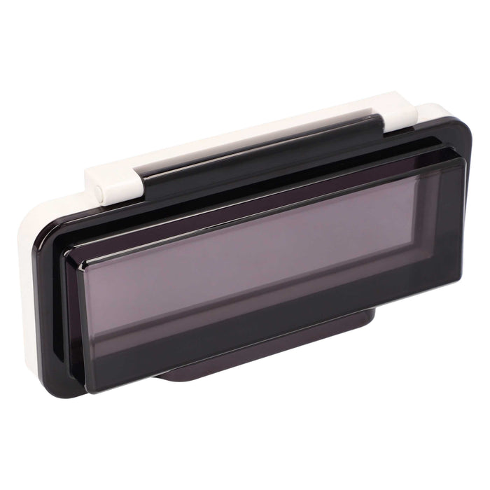 Metra 99-9003W White Weatherproof Marine Cover for Single DIN Radios