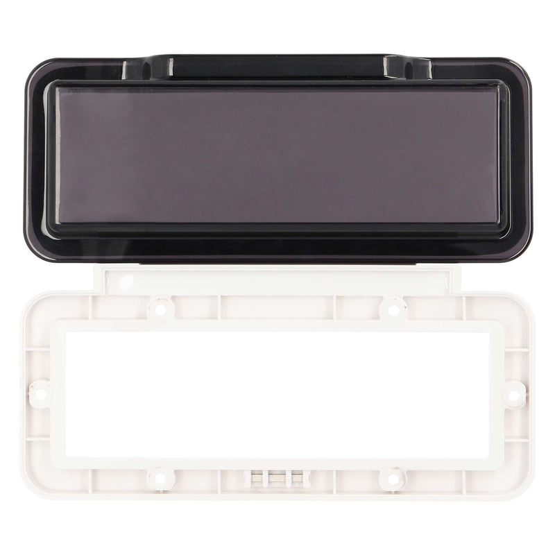 Metra 99-9003W White Weatherproof Marine Cover for Single DIN Radios