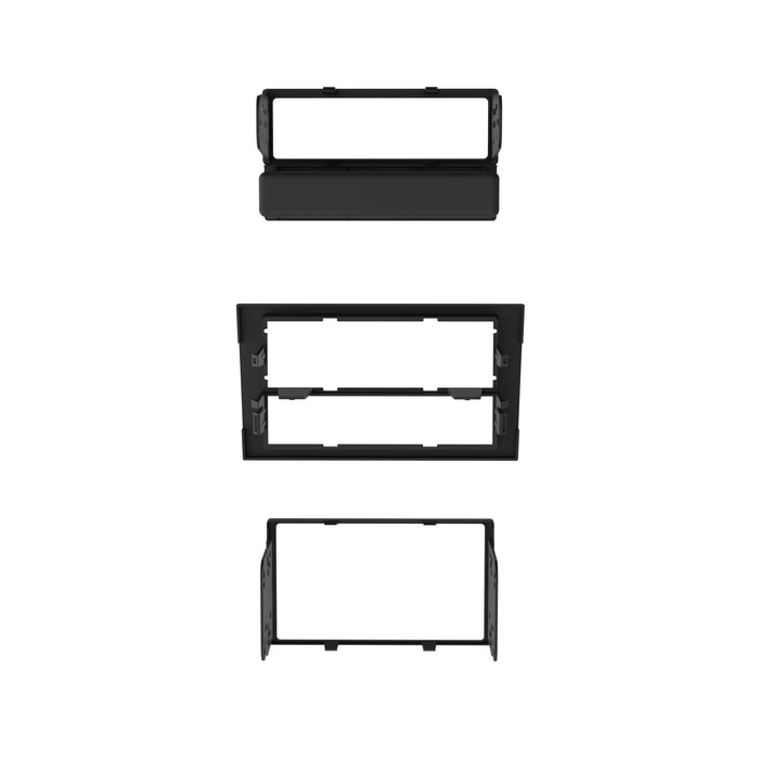 Metra 99-9107B Black Double DIN Stereo Dash Kit for Audi A4/RS 4/S4 2002-2008 (with Symphony or NAV radio)