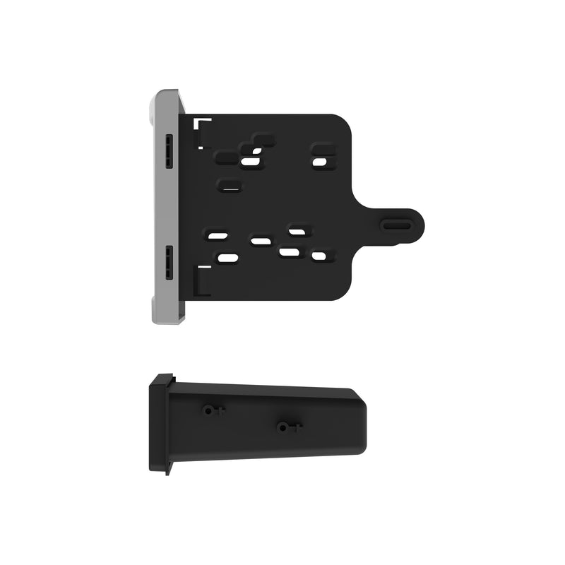 Metra 99-9606G Gray 1 or 2 DIN Dash Kit for 2005-2012 Porsche 997