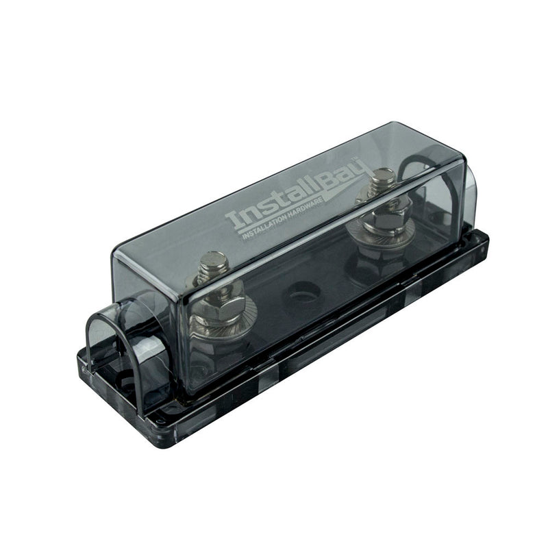 The Install Bay ANLFH-10 ANL Fuse Holder Nickel Plated - Package of 10