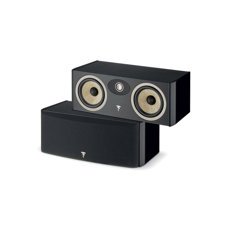 Focal Aria Evo X Center 6.5" 200W Max 8 Ohms Two-Way Center Channel Speaker (Black High Gloss)
