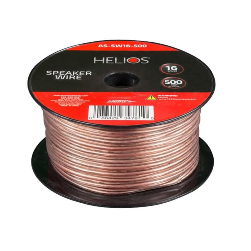 Metra AS-SW16-500 16 Gauge Full Copper 2 Conductors Speaker Wire - 500 ft