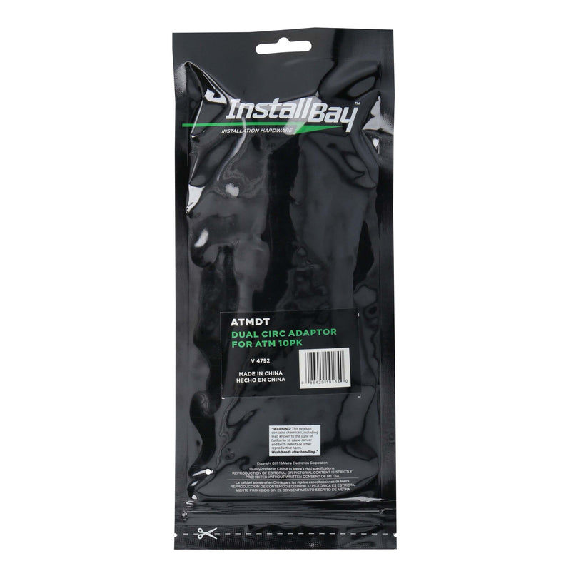The Install Bay ATMDT ATM Mini Dual Add A Fuse Holder Package of 10