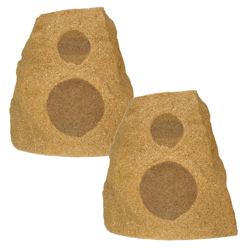 Klipsch AWR-650-SM 6.5" 200W Peak 8 Ohms Outdoor Rock Speaker - Sandstone