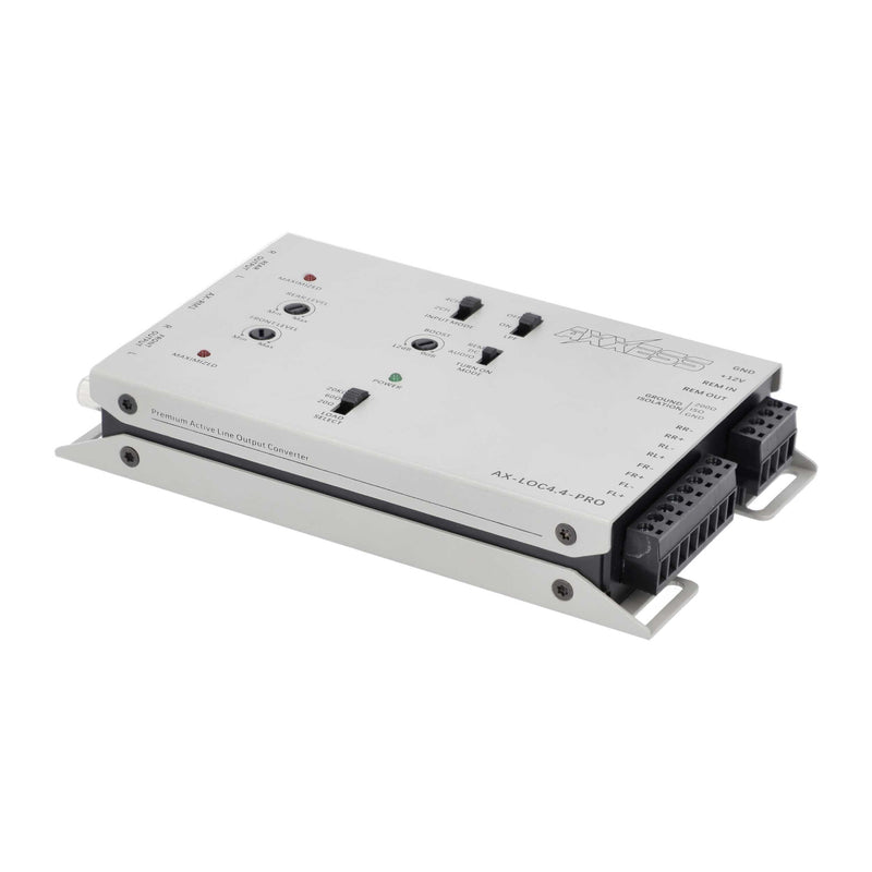 Axxess AX-LOC4.4-PRO 4CH Active Line Output Converter with Bass Boost