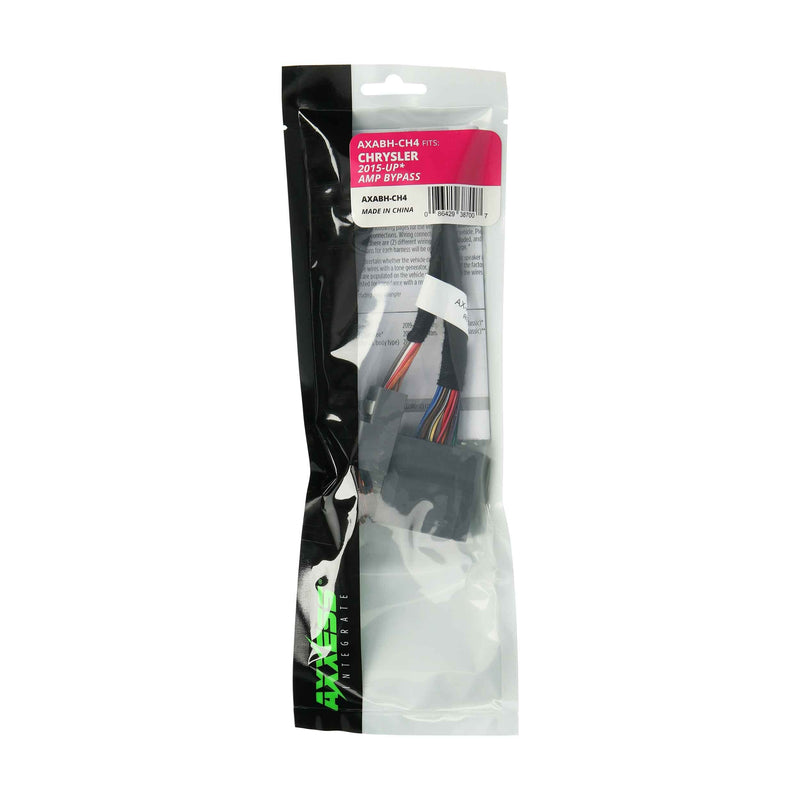 Metra AXABH-CH4 Amp Bypass Harness for select Chrysler 2015-Up Vehicles