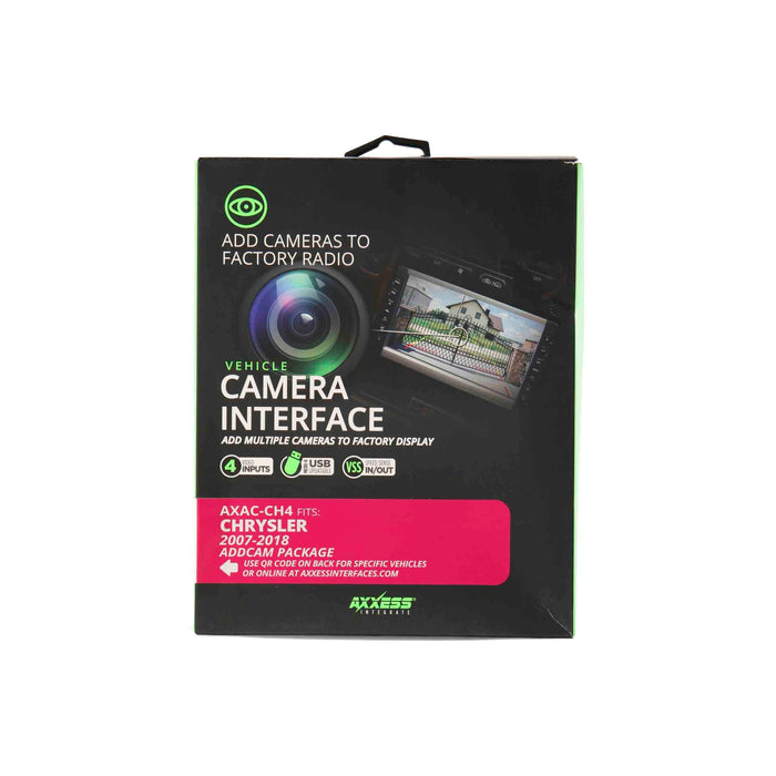 Axxess AXAC-CH4 Camera Data Interface w/ Harness For Select Chrysler 2007-2018