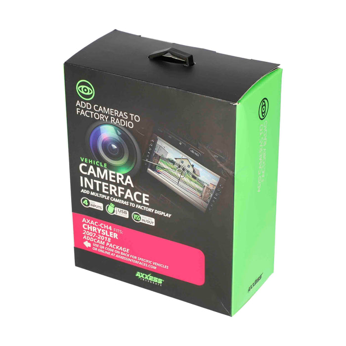 Axxess AXAC-CH4 Camera Data Interface w/ Harness For Select Chrysler 2007-2018