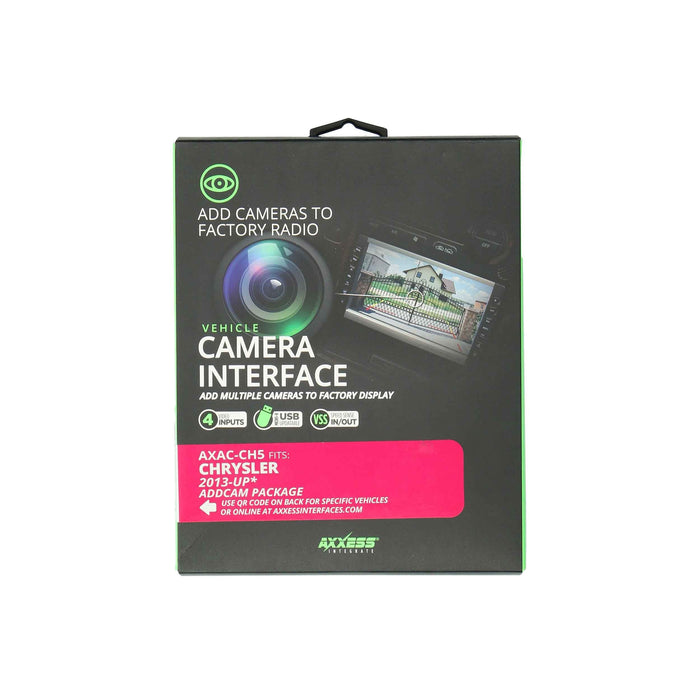 Metra AXAC-CH5 Add-On Multiple CAN Activated Cameras for select Chysler 2013-Up Vehicles