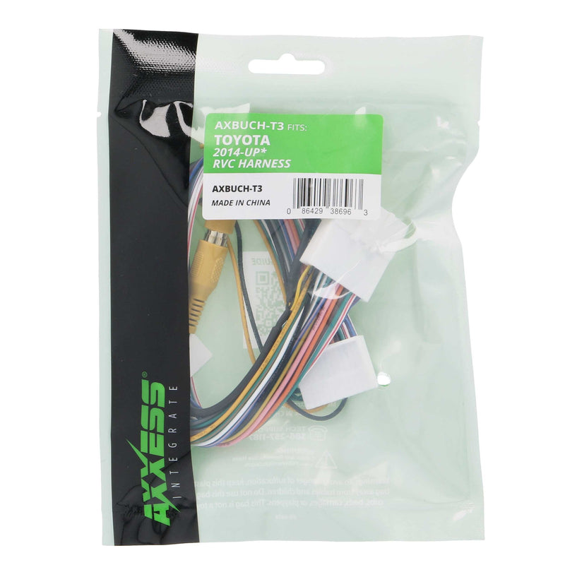 Axxess AXBUCH-T3 Back-up Camera Retain/Add-On Retention Harness for select Toyota 2013-2016