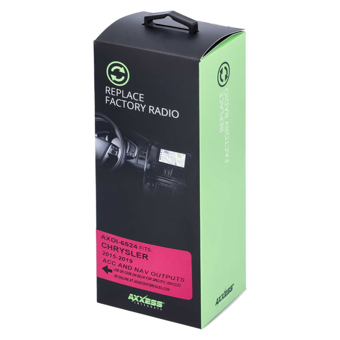 Axxess AXDI-6524 Radio Replace Interface w/ACC and NAV for select 2014-2023 Jeep, RAM Vehicles