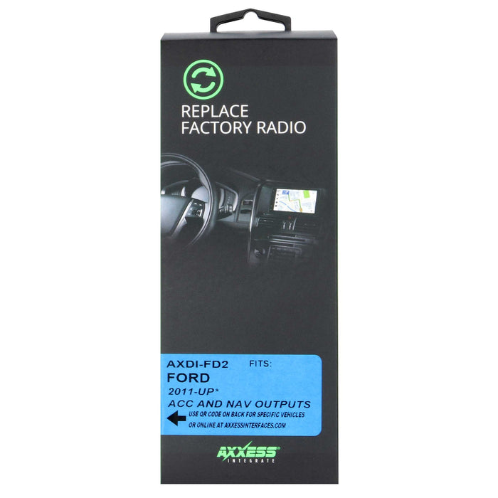 Axxess AXDI-FD2 Radio Replacement Interface w/ACC and NAV for select 2011-Up Ford Vehicles