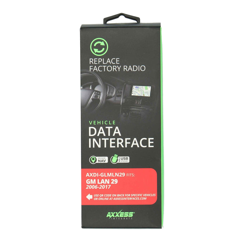 Metra AXDI-GLMLN29 Data Interface with Chime Retention for Select 2006-2017 GM Vehicles