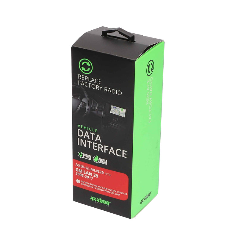 Metra AXDI-GLMLN29 Data Interface with Chime Retention for Select 2006-2017 GM Vehicles