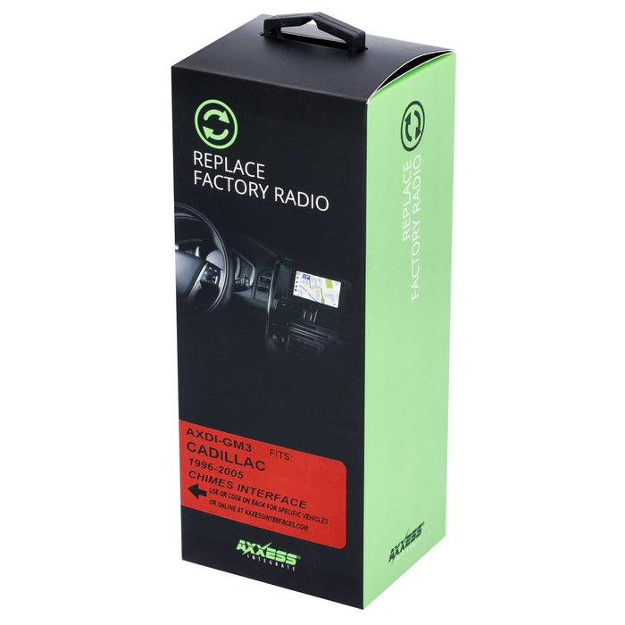 Axxess AXDI-GM3 Radio Replace Interface w/Chime Retention for select Cadillac 1996-2005
