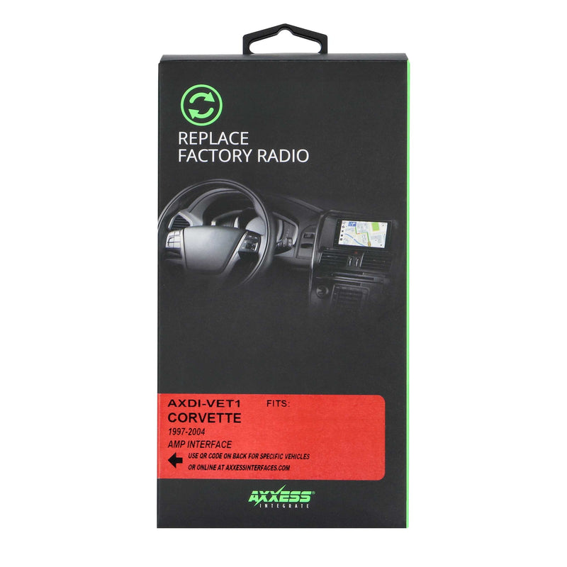 Axxess AXDI-VET1 Radio Replacement Interface for select 1997-2004 Chevrolet Corvette