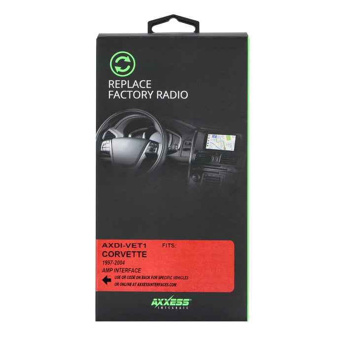 Axxess AXDI-VET1 Radio Replacement Interface for select 1997-2004 Chevrolet Corvette