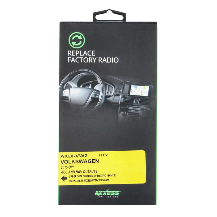 Axxess AXDI-VW2 Radio Replace Interface w/ACC and NAV for select 2015-Up Volkswagen
