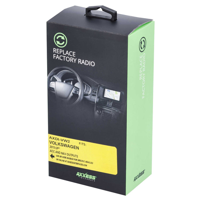 Axxess AXDI-VW2 Radio Replace Interface w/ACC and NAV for select 2015-Up Volkswagen