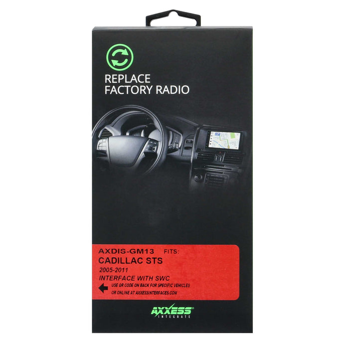 Axxess AXDIS-GM13 Cadillac STS 2005-2011 OnStar Radio Replace Interface w/SWC