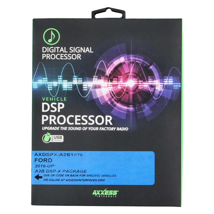 Axxess AXDSPX-A2B1 A2B Data Interface Amp Bypass Harness and DSP Ford 2017-2020
