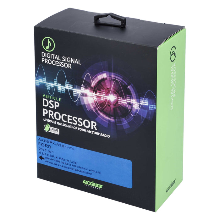 Axxess AXDSPX-A2B1 A2B Data Interface Amp Bypass Harness and DSP Ford 2017-2020