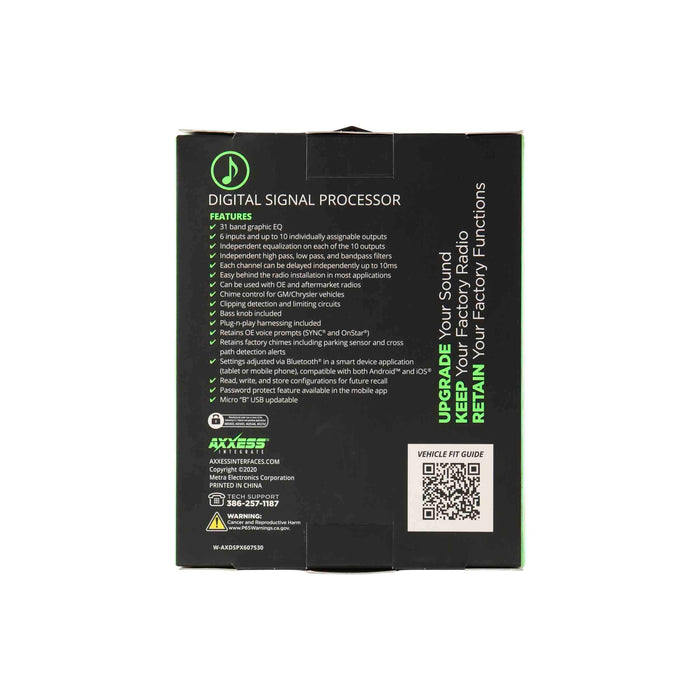 Axxess AXDSPX-CH3 Chrysler DSPInterface With Pre-Wired Harness 2011-2020