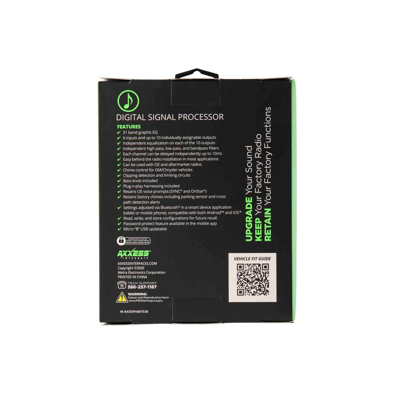Axxess AXDSPX-GL44 GM DSP Interface With Pre-Wired Harness 2012-2017