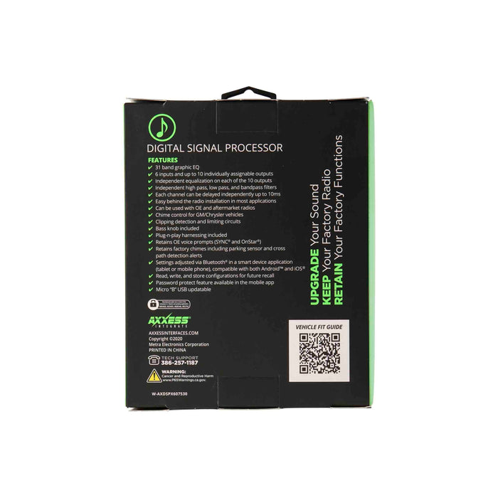 Axxess AXDSPX-GL44 GM DSP Interface With Pre-Wired Harness 2012-2017