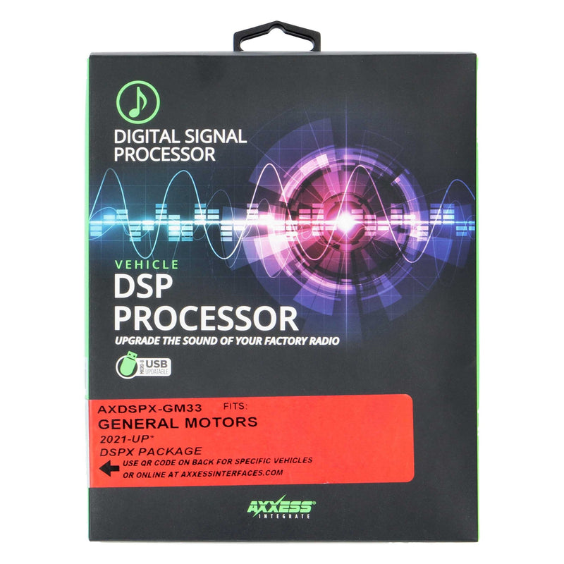 Axxess AXDSPX-GM33 DSP Package for select 2022-2024 GMC, Chevrolet, Buick Vehicles