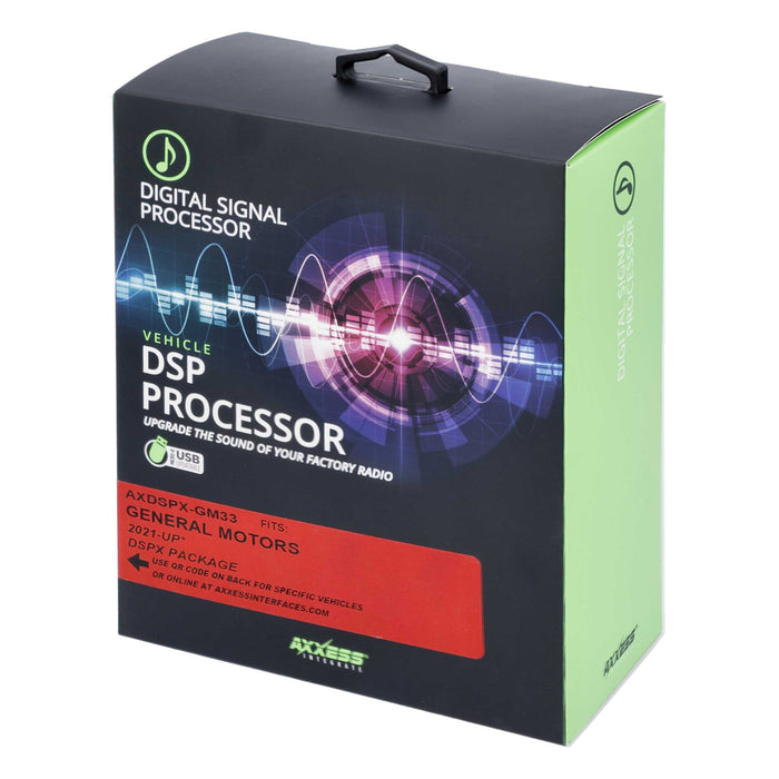 Axxess AXDSPX-GM33 DSP Package for select 2022-2024 GMC, Chevrolet, Buick Vehicles
