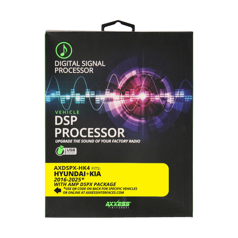 Axxess AXDSPX-HK4 DSP Data Interface for select 2016-2025 Hyundai and Kia Vehicles