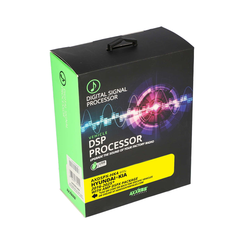 Axxess AXDSPX-HK4 DSP Data Interface for select 2016-2025 Hyundai and Kia Vehicles