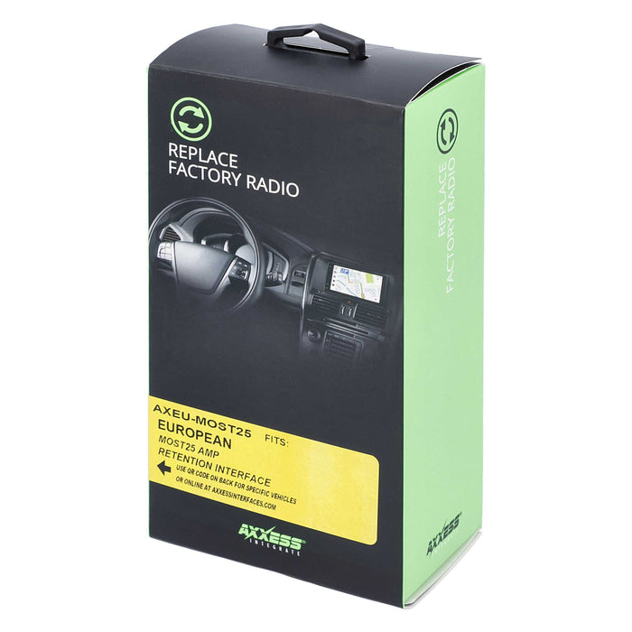 Axxess AXEU-MOST25 MOST25 Amp Retention Interface for select BMW Mercedez Benz 2008-2019