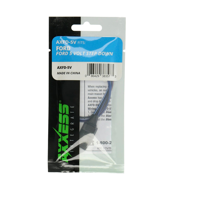Metra AXFD-5V - 12V to 5V Step Down for select Ford/Lincoln/Mercury Vehicles