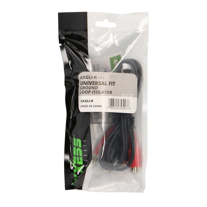 Axxess AXGLI-R RCA Ground Loop Isolator Molded channels Easy to Mount Design