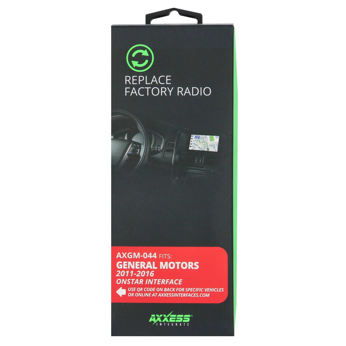 Axxess AXGM-044 Amp Interface for select Chevy Cruze 2011-2015 Limited 2016 w/ Monochrome Screen