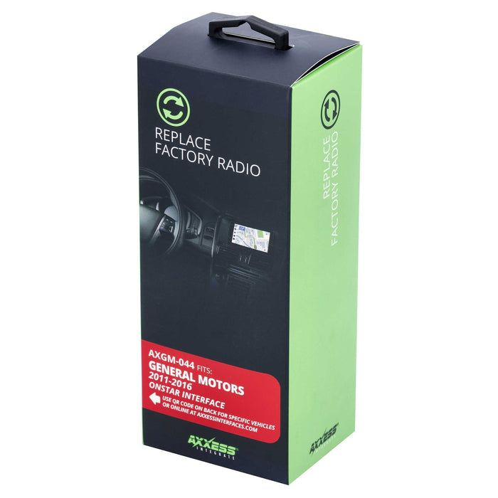 Axxess AXGM-044 Amp Interface for select Chevy Cruze 2011-2015 Limited 2016 w/ Monochrome Screen