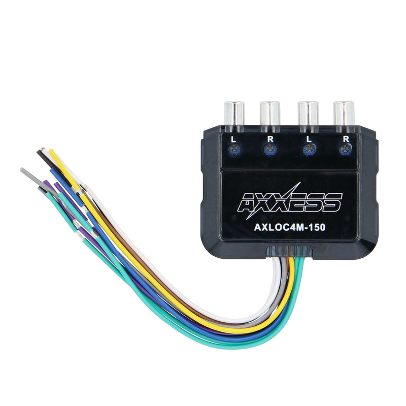 Axxess AXLOC4M-150 Universal Mini 150 Watt 4 Channel Line Output Converter