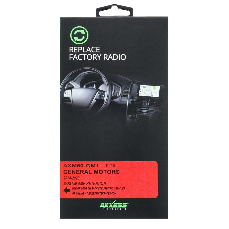 Axxess AXM50-GM1 Amp Retention Interface for Select 2014-2021 Cadillac/Chevrolet/GMC Vehicles