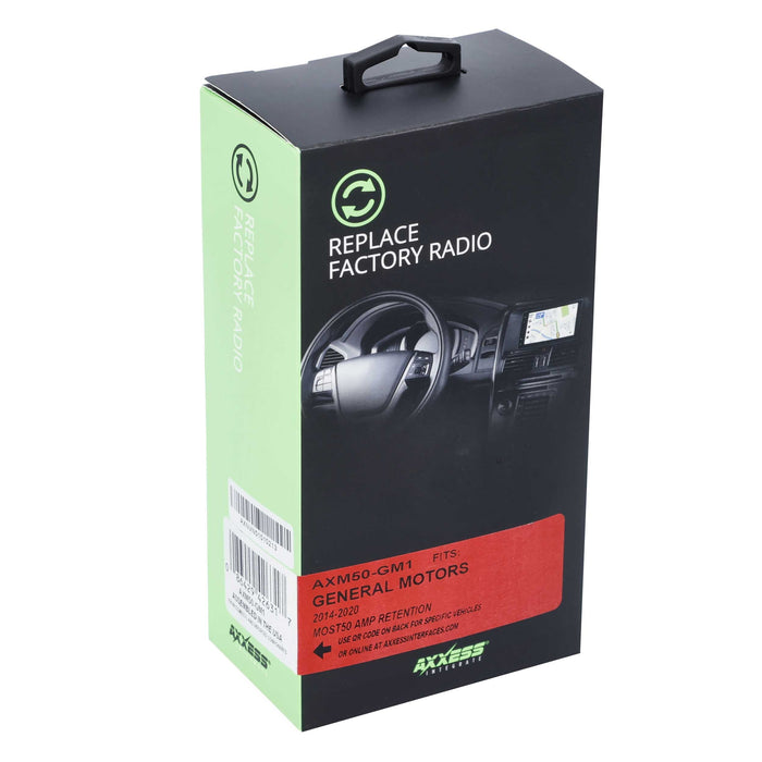 Axxess AXM50-GM1GM Amp Retention Interface for Select 2014-2021 Cadillac/Chevrolet/GMC Vehicles