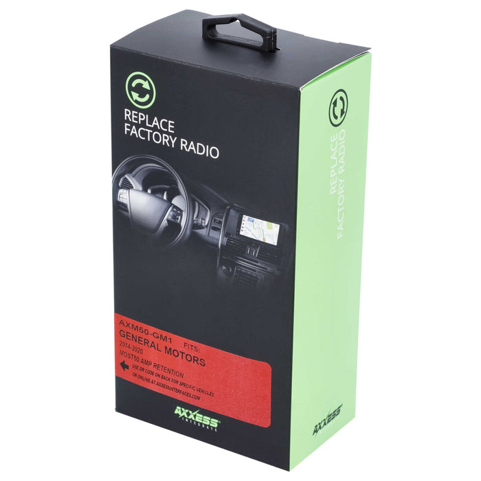 Axxess AXM50-GM1GM Amp Retention Interface for Select 2014-2021 Cadillac/Chevrolet/GMC Vehicles