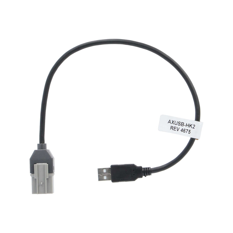 Axxess AXUSB-HK2 12 Inch Aftermarket USB Adapter for Hyundai/Kia 2011-Up Vehicles