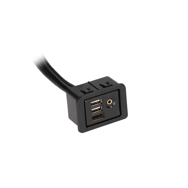 Axxess AXUSB-RAM1 USB/AUX/HDMI 3 Feet Replacement Panel for Chrysler/Dodge/Jeep 2015-Up Vehicles
